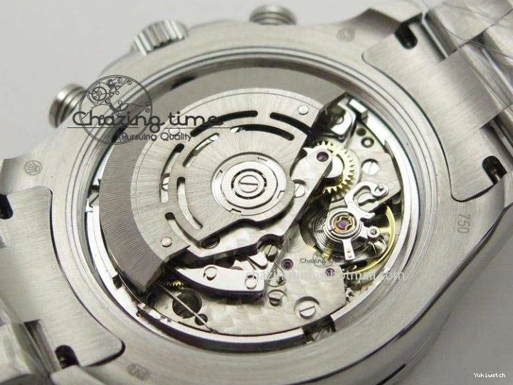 SS Dial A7750 on SS 116680 Bracelet YachtMaster II White 0423